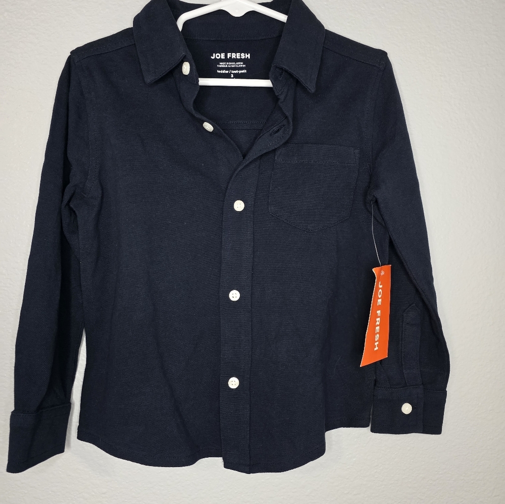 Joe Fresh Kids Navy Shirt